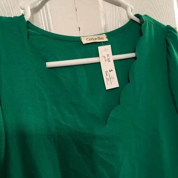 Cotton Bleu Lightweight Mini Dress - Picture 3 of 6